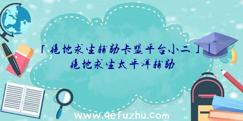 「绝地求生辅助卡盟平台小二」|绝地求生太平洋辅助